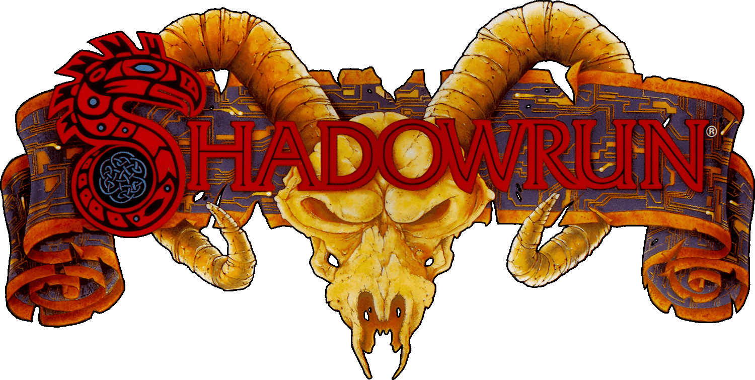Shadowrun logo for Super Famicom